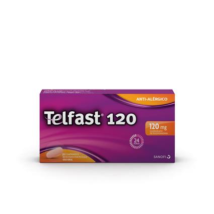 Telfast 120 Comprimidos Anti-alérgico 20 comprimidos