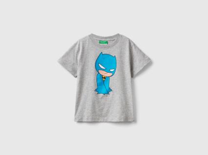 Benetton, T-shirt ©&™ Dc Comics Batman Cinzento Mélange, size 2-3, Cinzento, Crianças
