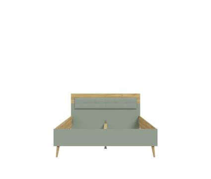 Cama  lyon de cor carvalho