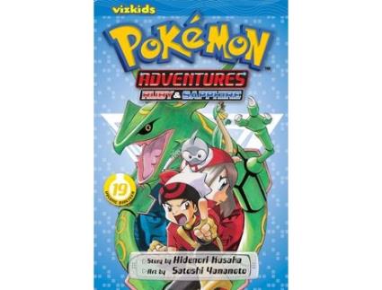 Livro pokemon adventures (ruby and sapphire), vol. 19 de hidenori kusaka (inglês)