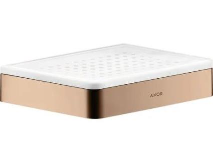 Acessórios Universais para Sabonete/Bandeja HANSGROHE AXOR, HANSGROHE AXOR Universal, Cor: Ouro Vermelho Polido