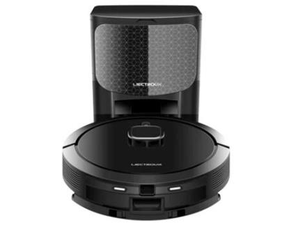 Aspirador de Pó Robô LIECTROUX G7 6500Pa Sucção Navegação a Laser 5200Mah Bateria com Duração de 180 Minutos Preto
