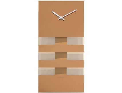 Nextime 2855co Wall Clock Castanho
