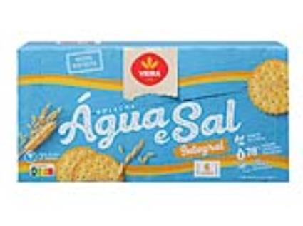 Bolachas Agua E Sal Vieira Amarelo Torrado 102g