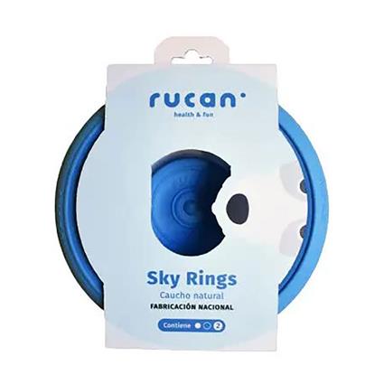 Rucan Sky Rings 2xring Disc Toy  L-M