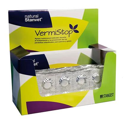 Stangest Vermistop Blister Dog Cat Supplement 120 Units