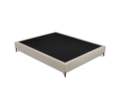 Base louvre 90x200 marengo tecido somnalis premium