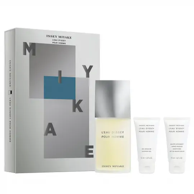 ESTUCHE L EAU D ISSEY HOMME   EAU DE TOILETTE   125 ML VAPORIZADOR + GEL DE DUCHA   50 ML + AFTER SHAVE   50 ML
