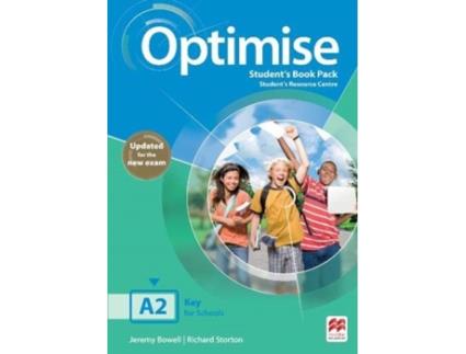 Livro optimise a2 student's book pack de jeremy bowell,richard storton (inglês)