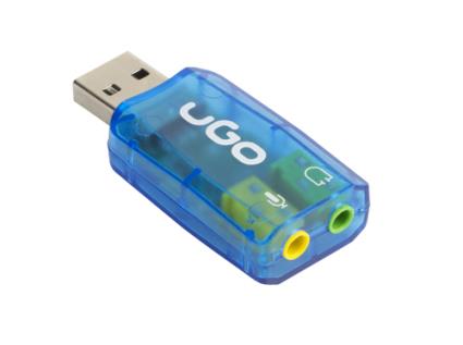 Placa de Som 5.1 Usb2.0