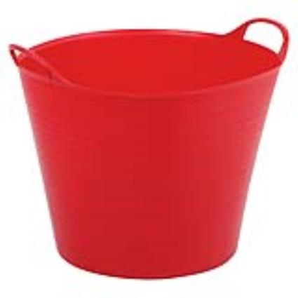 Balde flexível 42L MULTIUSOS VERMELHO