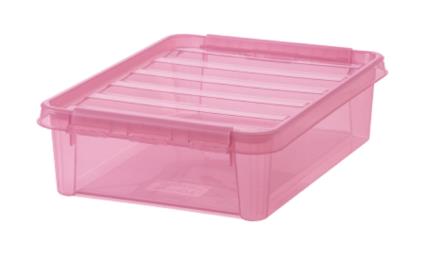 Caixa de arrumação SMARTSTORE 40X30X11 8L ROSA