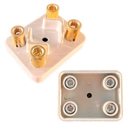 Placa Ligações Lever 3x6mm