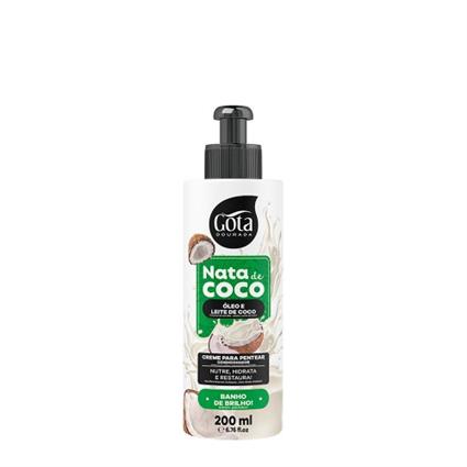 Gota Dourada Nata de Coco Creme de Pentear 300ml
