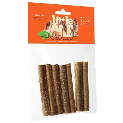 Mealberry Littleone Branches Hazelnut 35g Snack For Rodents 8 Units