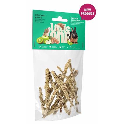 Mealberry Littleone Branches Kiwi Apple 35g Snack For Rodents 6 Units