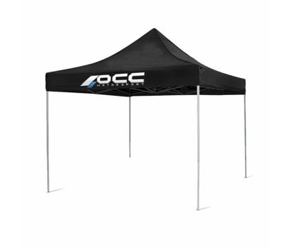 Carpa OCC Motorsport Racing Preto Poliéster 420D Oxford 3 x 3 m