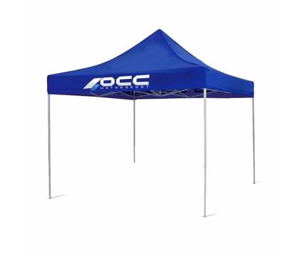 Carpa OCC Motorsport Racing Azul Poliéster 420D Oxford 3 x 3 m