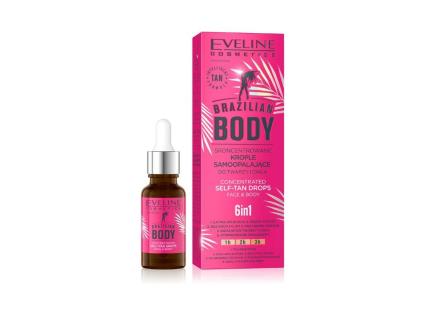 Gotas Autobronzeadoras Brazilian Body Eveline 18 ml