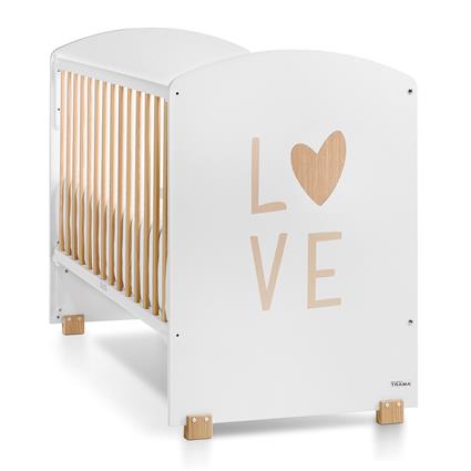 Cama Trama Série Love Branco Mate/Tola