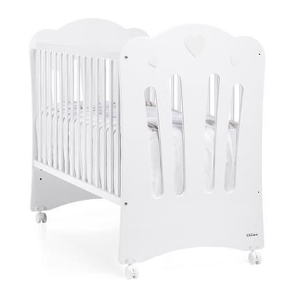 Cama Trama Série Corazones Branco Mate