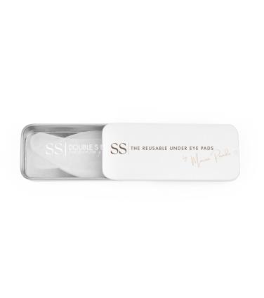 Double S Beauty - Patches Reutilizáveis para Contorno de Olhos Rosa Marinho