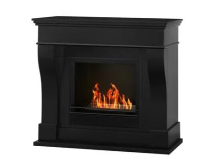 Bioetanol Lareira Bio-Lareira WASHINGTON Preto W111 x D43 x H99