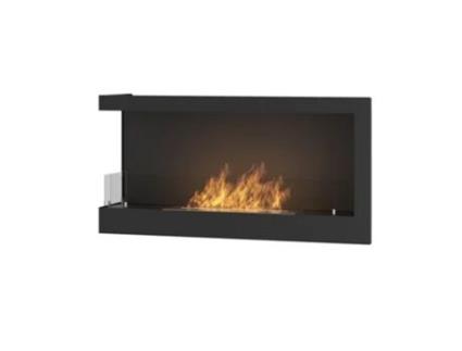 Canto 900 esquerda SimpleFire lareira embutida de bioetanol