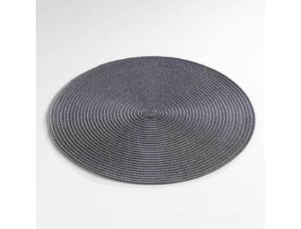 Individual de Mesa Cdaffaires 0 35 Cm Polipropileno Zebulon Antracite DECORLINE