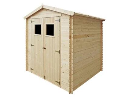 Gardiun Alexander Im² Wooden Storage Shed Dourado 186 x 196 x 218 cm
