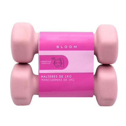 Conjunto Halteres de 1 Kg Bloom Beauty
