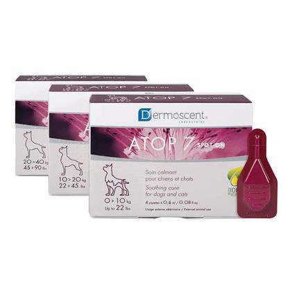 Dermoscent Atop7 Spot On 20-40kg 4x2.4ml Pippete