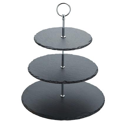 Artesa Slate Tray 3 Round Heights