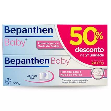 Bepanthen Baby Pomada Muda Da Fralda 2 x 100g