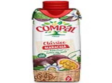 Néctar Compal Clássico Maracujá 0.30l