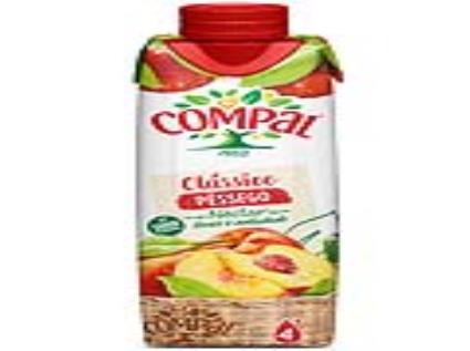 Nectar Compal Clássico Pêssego 0.30l