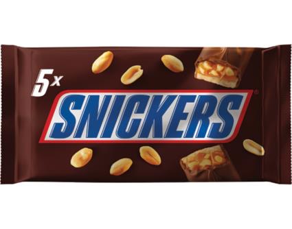 Chocolate Snickers Snack 5 Pack 50g