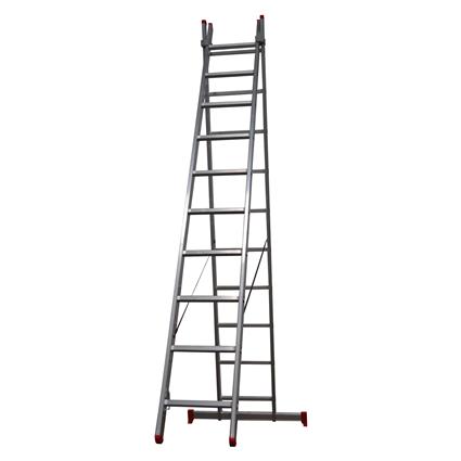 Escada Dupla Litan em Aluminio 2.5+2.5m