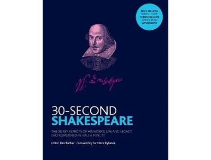 Livro 30-second shakespeare de ros barber (inglês)