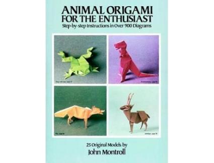 Livro animal origami for the enthusiast de john montroll (inglês)