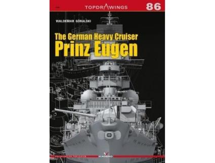 Livro the german heavy cruiser prinz eugen de waldemar goralski (inglês)