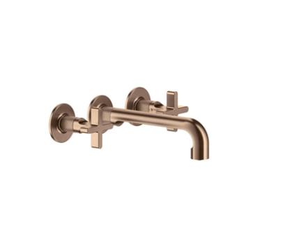 GESSI Inciso Conjunto de Cores para Misturador de Lavatório de 2 Pegas com Bico 190-210 Mm Sem Desperdício de Água 58190