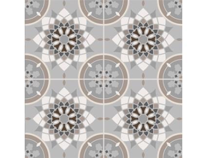 Pavimento Cerâmico Mate CERTECA Vintage Desenho 4 33,5X33,5 Caixa com 13 Unidades 1,46 M2