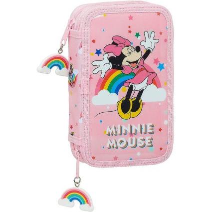 Estojo  Rainbow Cor de Rosa (28 pcs)