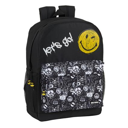 Mochila  Graffiti, Preto