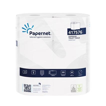 Papel Higiénico Papernet > doméstico 50mts 2fls 6 rolos - 6501073