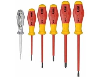 Conjunto de Chaves de Fendas Felo 913 961 98 6 Peças