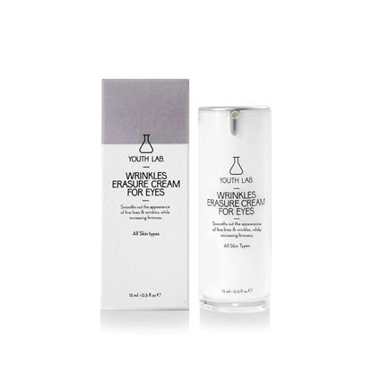 Creme de Olhos Anti-Rugas Wrinkles Erasure Youth Lab 15 ml