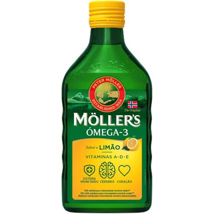 Suplemento Alimentar Ómega 3 de Limão Möller's