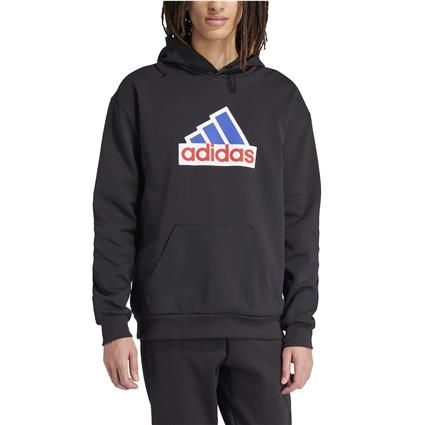 adidas Oly - Preto - Sweatshirt Capuz Homem tamanho M